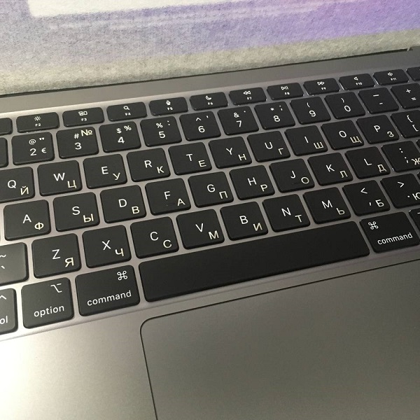 Русификация клавиатуры ноутбука