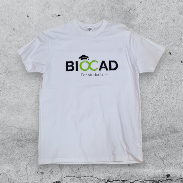 Футболки с логотипом для компании BIOCAD