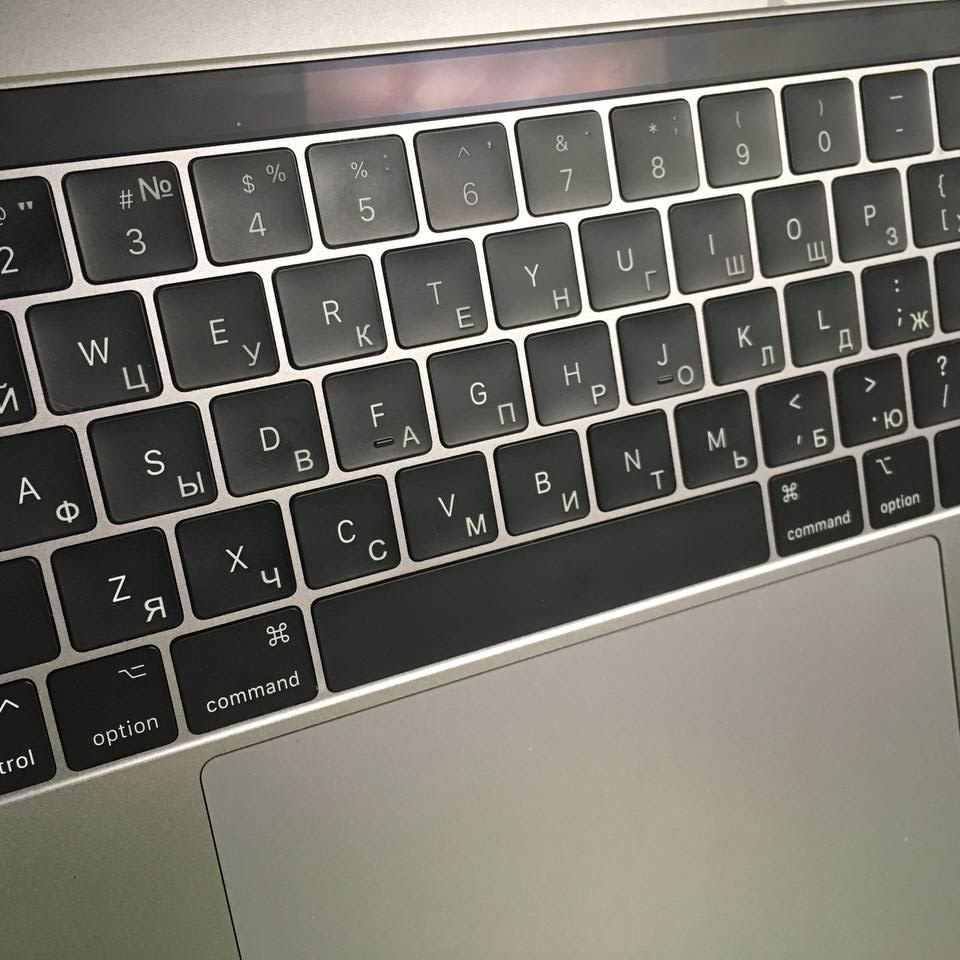 Русификация клавиатуры ноутбука Windows